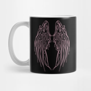 pink wings Mug